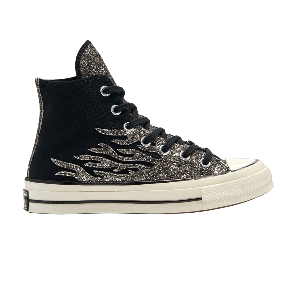 converse chuck 70 glitter shine high top sneaker