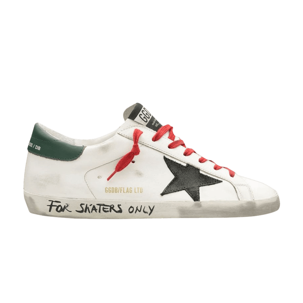 Golden Goose Superstar 'White Green' | GOAT