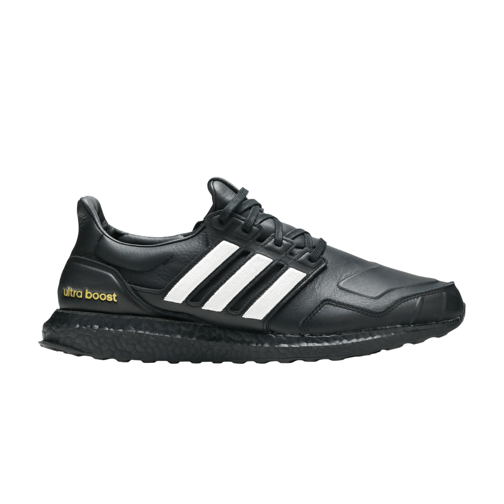 Size 4.5 UltraBoost DNA 'Black Leather'
