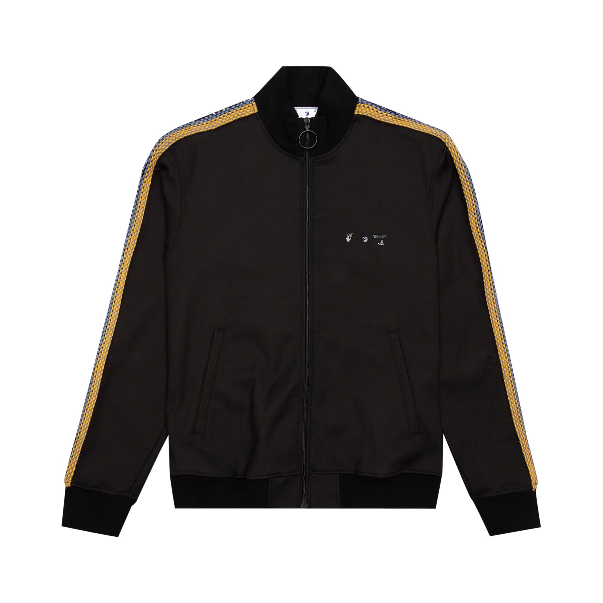 Pre-owned Off-white Logo Dogo Jacket 'black/white'