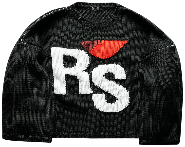 Raf Simons RS Oversized Knit Black