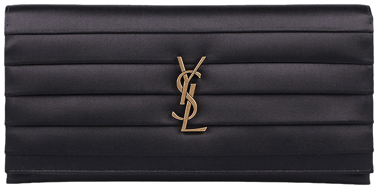 Saint Laurent Pochette Smoking Clutch Nero