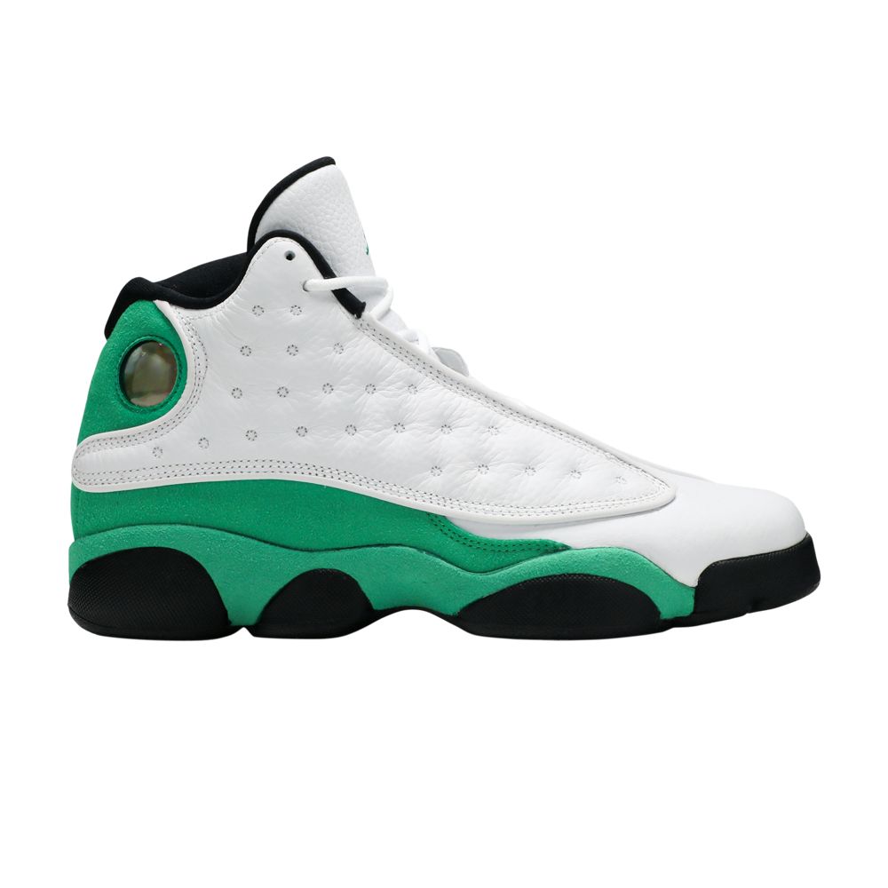 Pre-owned Air Jordan 13 Retro Gs 'lucky Green' | White | Kid's Size 4.5