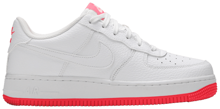 Nike Air Force 1 Low GS White Racer Pink