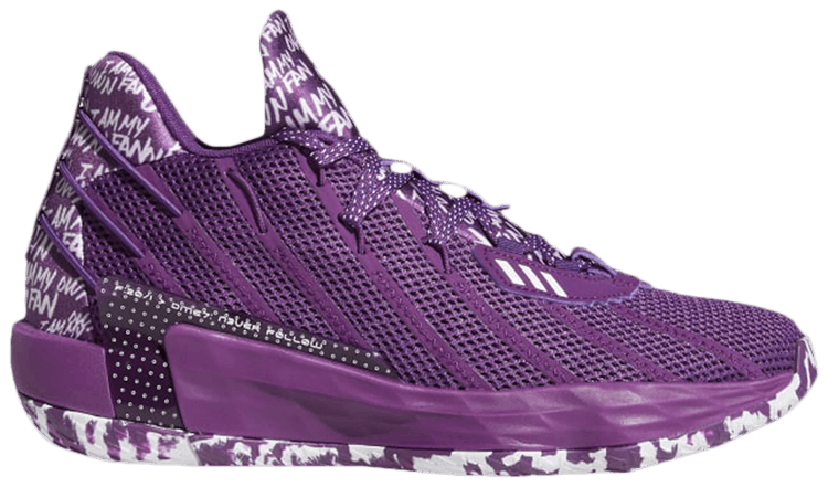 Adidas Dame 7 I Am My Own Fan   Glory Purple