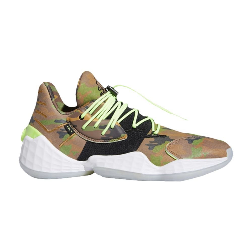 adidas Daniel Patrick x Harden Vol. 4 'Camo Print' | Green | Men's Size 8.5