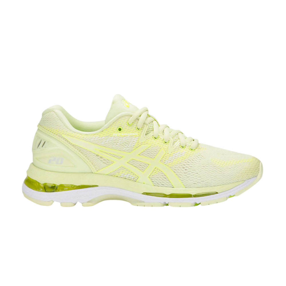 Pre-owned Asics Wmns Gel Nimbus 20 'limelight' In Yellow