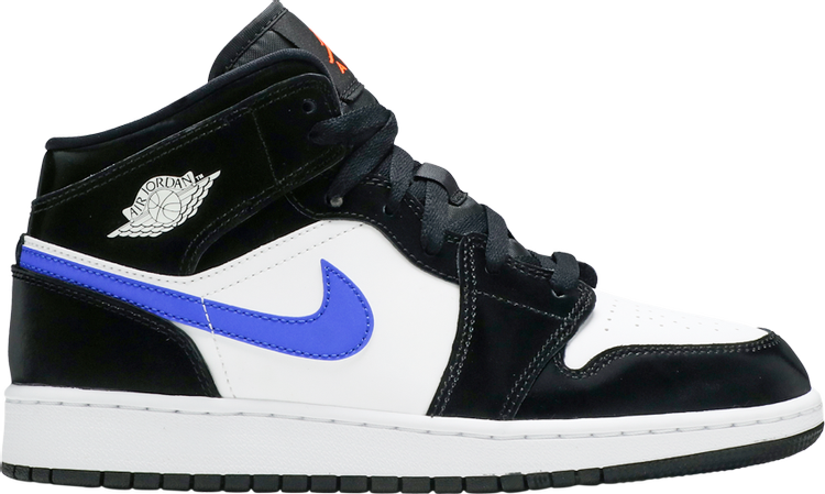 Air Jordan 1 Mid GS 'Black Racer Blue'