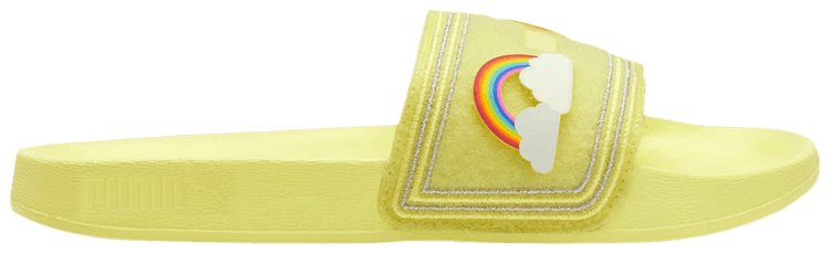 Puma Wmns Leadcat Slides Emoji   Sunny Lime