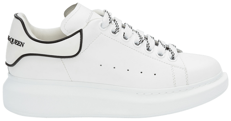 ALEXANDER MCQUEEN オハサイススニカ 621056WHXMT 9074 Buy Alexander McQueen Wmns Oversized Sneaker 'White Black