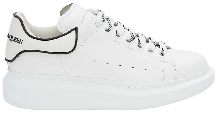 Alexander McQueen Wmns Oversized Sneaker 'White Black'