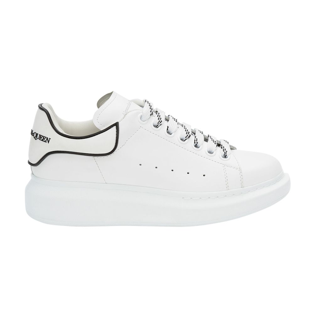 Pre-owned Alexander Mcqueen Wmns Oversized Sneaker 'white Black' | Women's Size 37