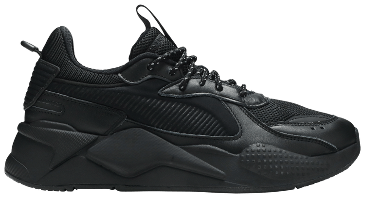 Buy RS X Core Triple Black 369666 02 GOAT UK