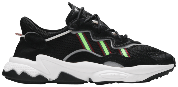 Adidas originals ozweego trainers in solar green on sale