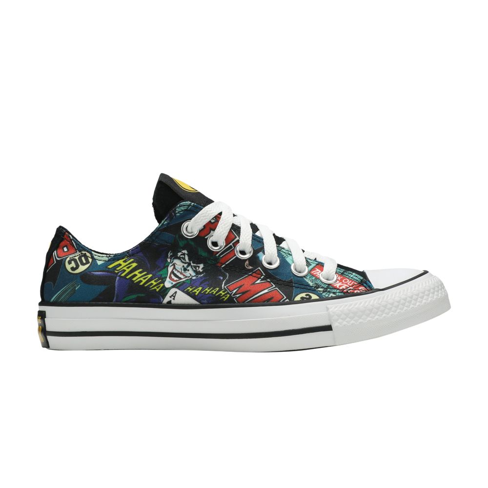 Converse Batman x Chuck Taylor All Star Low '80th Anniversary - Joker' | Multi-Color | Men's Size 9