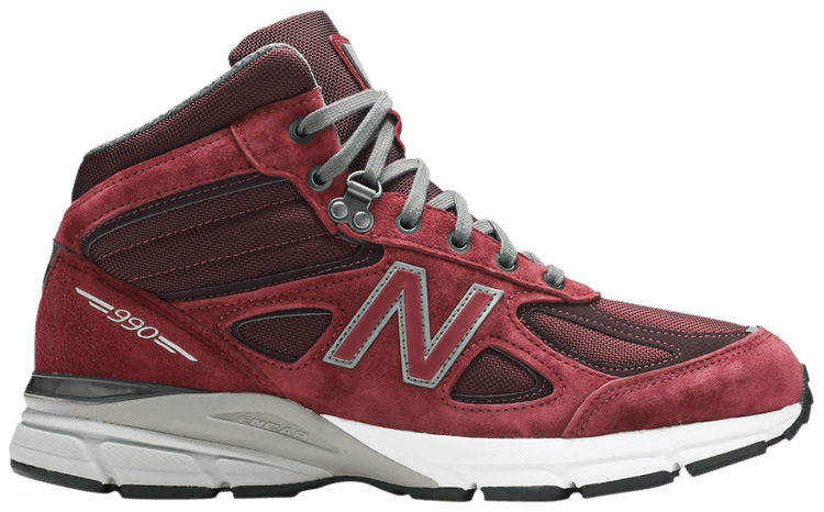 New Balance 990v4 Mid Made in USA Burgundy