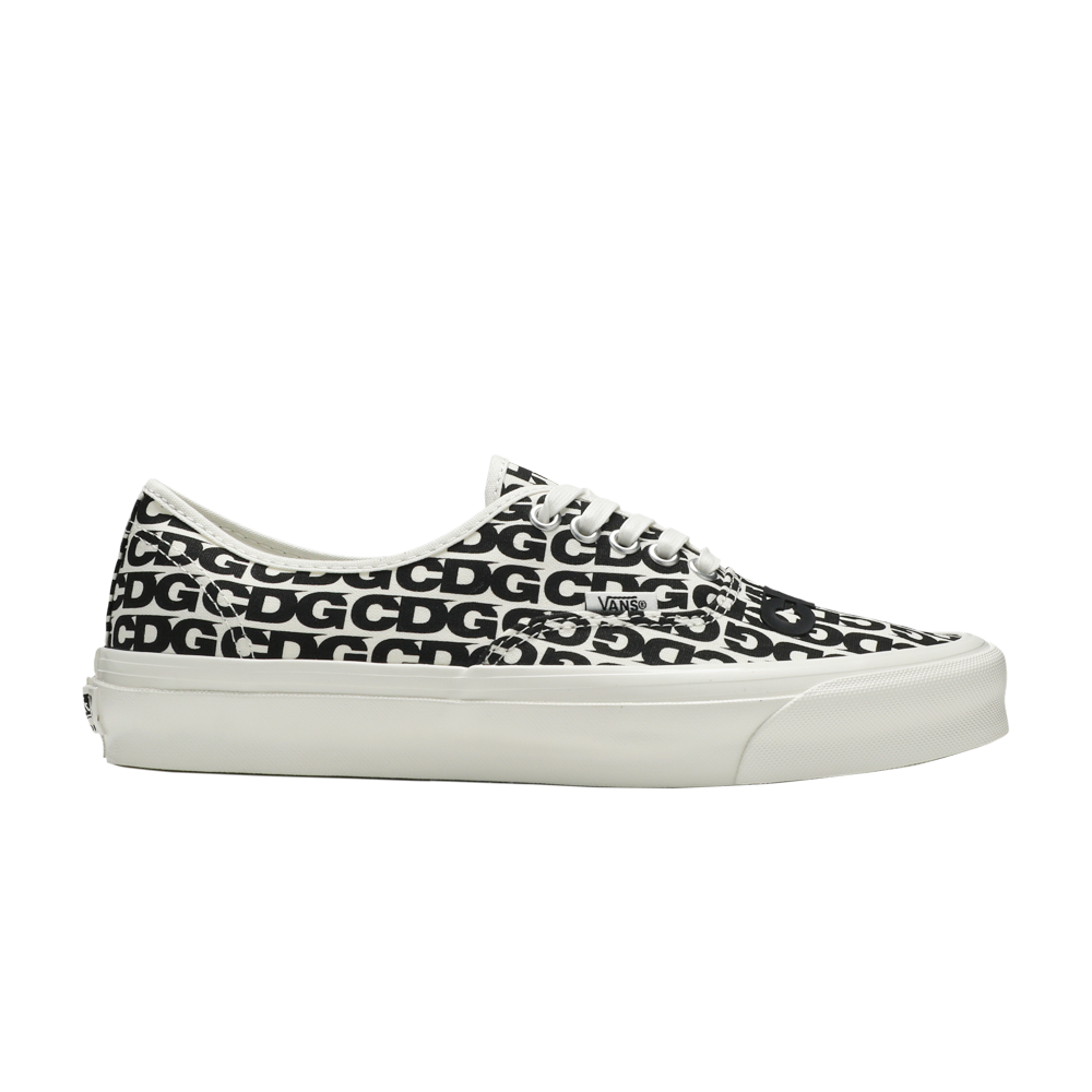 Buy Comme des Garçons x OG Authentic LX 'CDG Print - Blanc De Blanc' -  VN0A4BV9SHM | GOAT NL