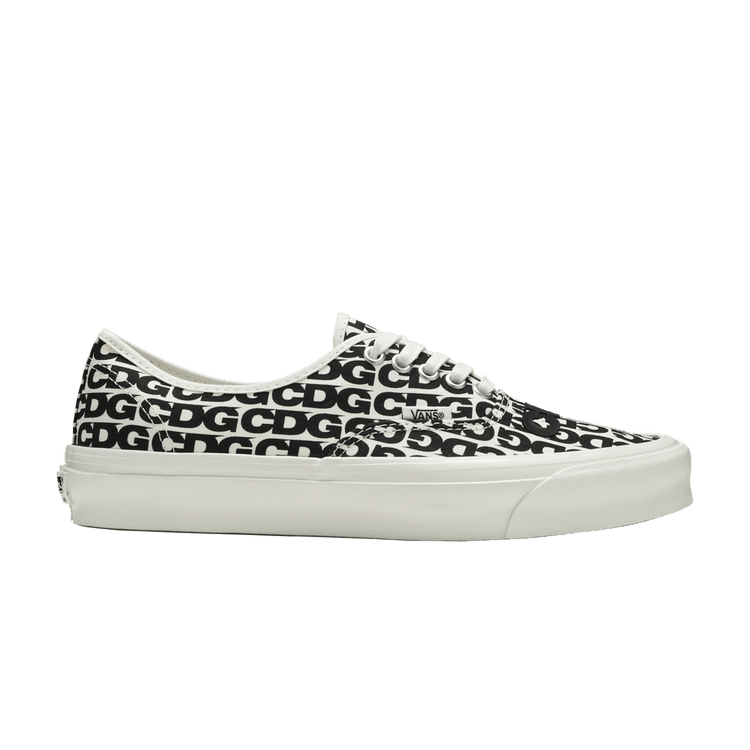 Size 4.0 Comme des Garçons x OG Authentic LX 'CDG Print - Blanc De Blanc'