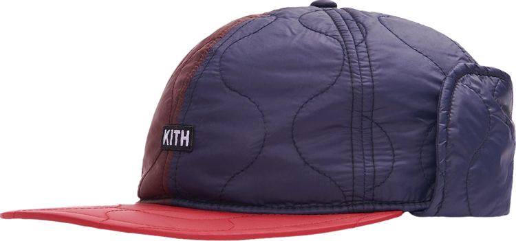 Kith Quilted Colorblocked Ear Flap Cap 'Multi'