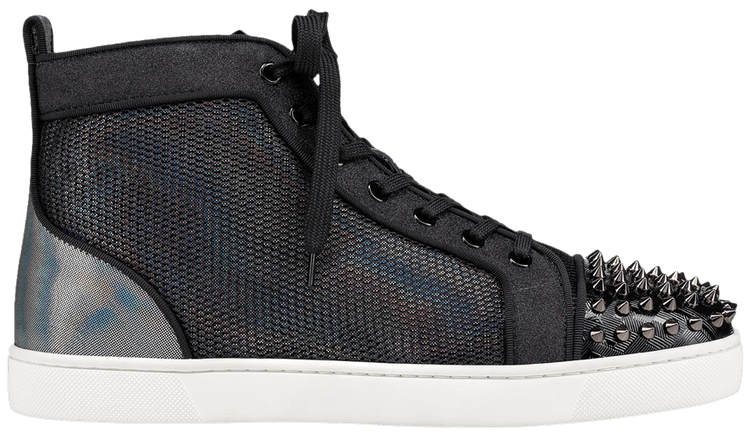 Christian Louboutin Louis Flat Calf Spikes Multi