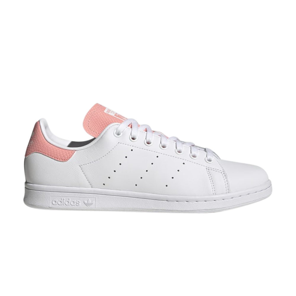 Pre-owned Adidas Originals Stan Smith 'snakeskin - Pink Scarlet' In White