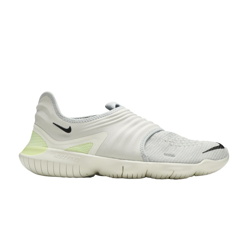 Nike Free RN Flyknit 3.0 'Pure Platinum' | White | Men's Size 7
