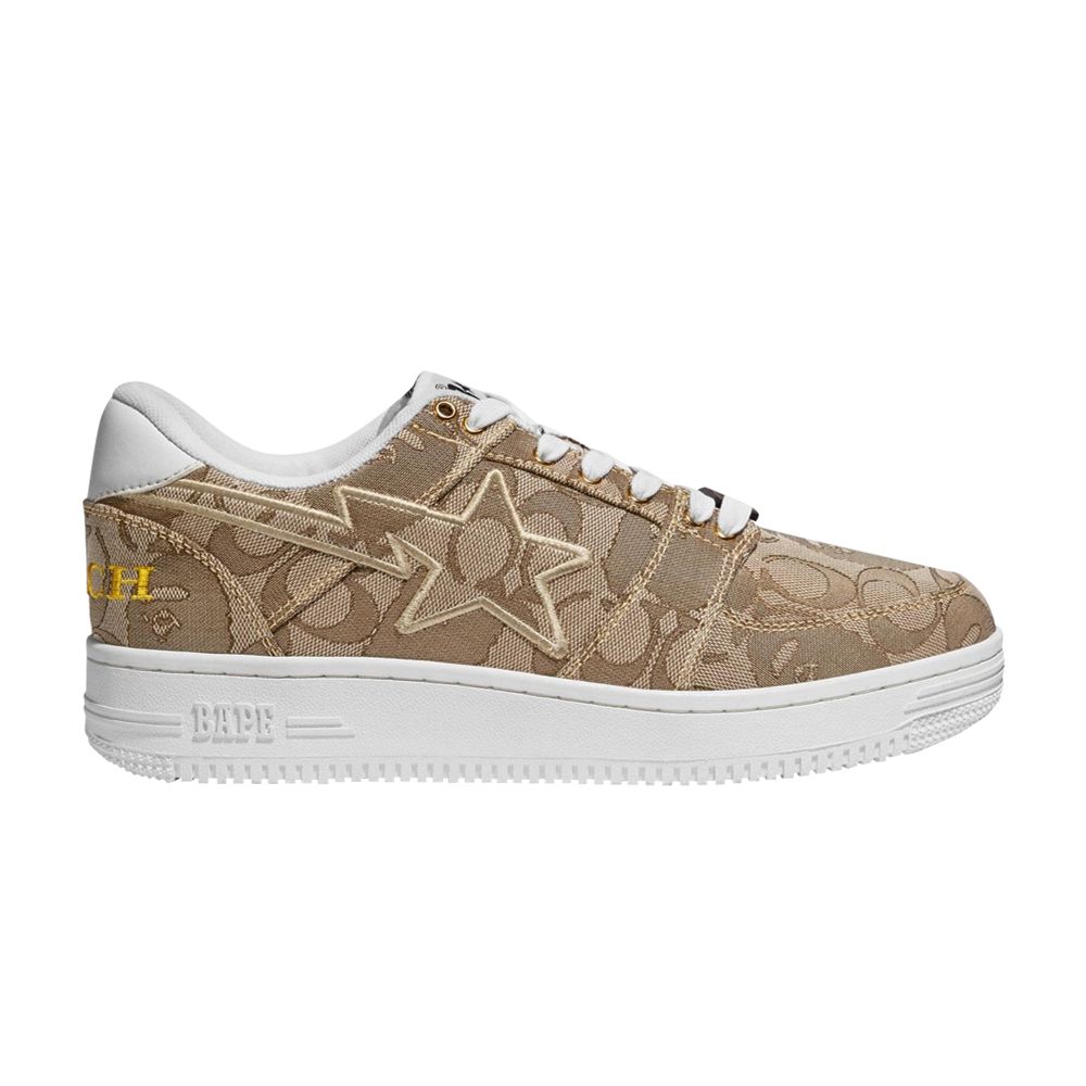 BAPE COACH X BAPESTA JACQUARD 'TAN'