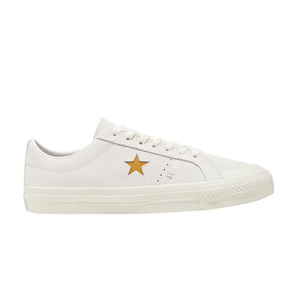 Pre-owned Converse Alexis Sablone X One Star Pro All Star 2 'pale Putty Gold' In White