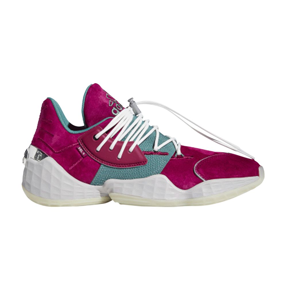 adidas Daniel Patrick x Harden Vol. 4 'Power Berry Tech Emerald' | Purple | Men's Size 7