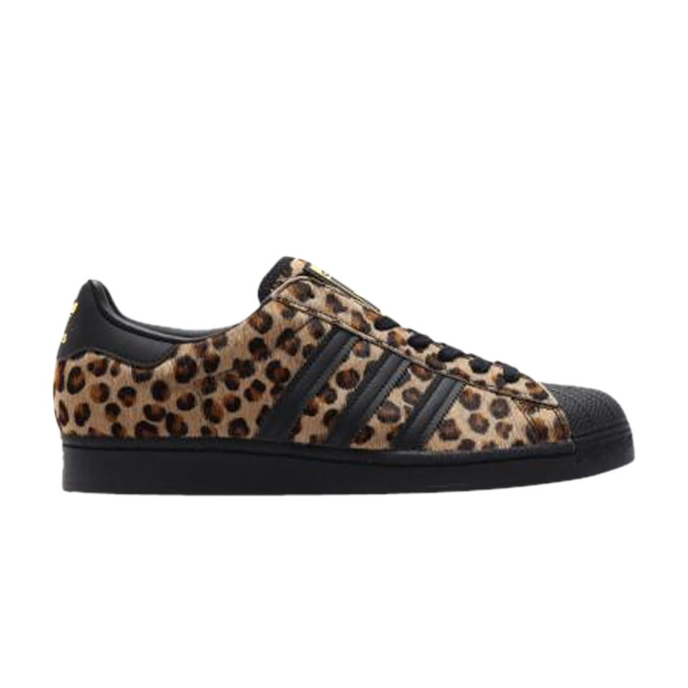 Pre-owned Adidas Originals Atmos X Superstar 'cheetah' In Brown