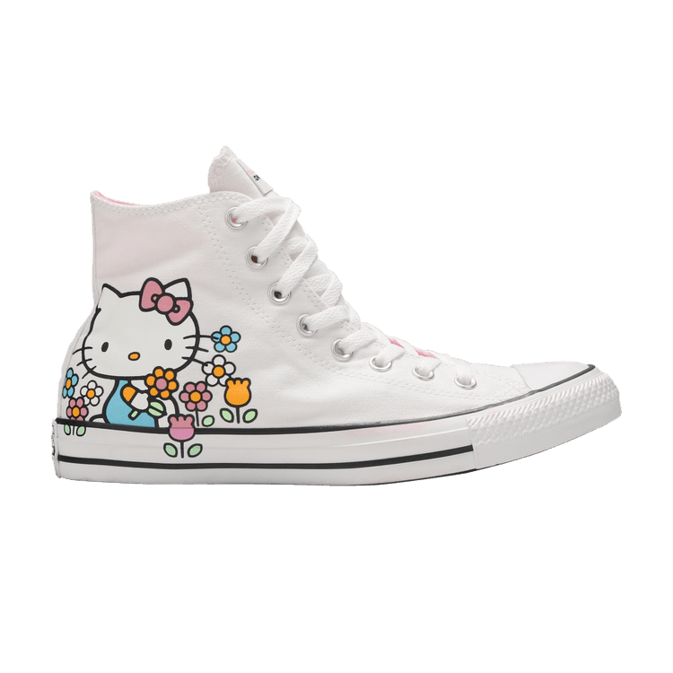 Buy Hello Kitty x Chuck Taylor All Star Hi Flowers 164629F GOAT UK