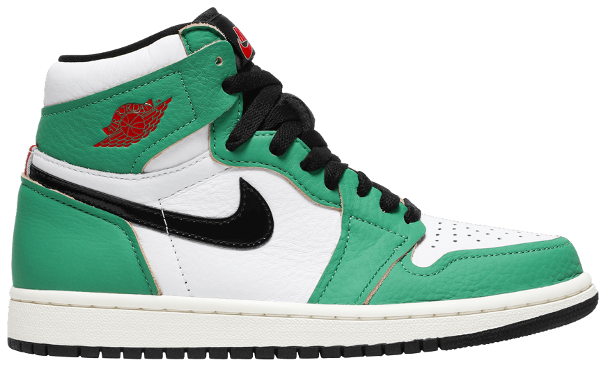 wmns air jordan 1 high og lucky green