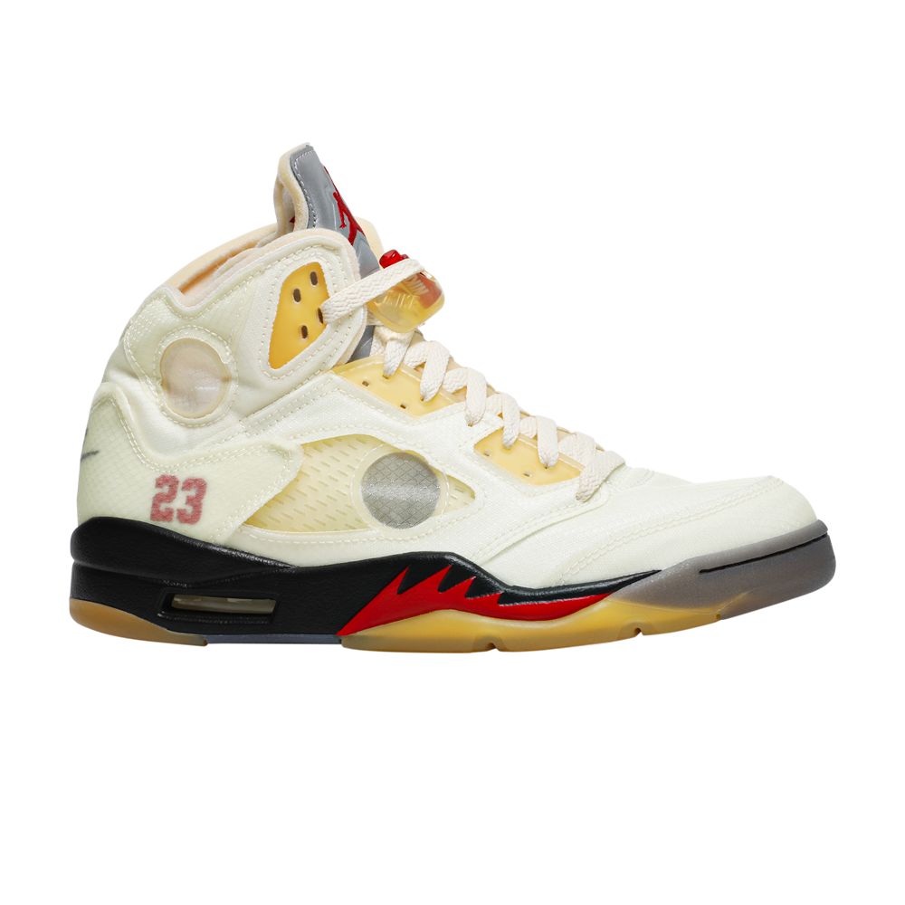 Off-White x Air Jordan 5 SP 'Sail' | Cream | Men's Size 5.5