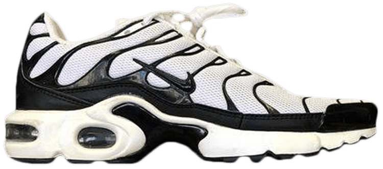 靴 NIKE AIR MAX PLUS BLACK/WHITE Size 8.5 - Nike Air Max Plus Black Hex | eBay