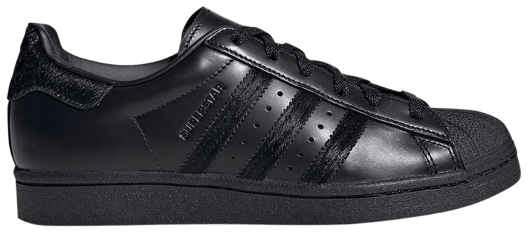 Beams x adidas Superstar Core Black