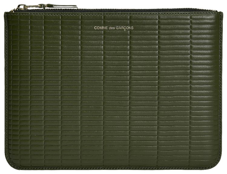Comme des Garcons Brick Line Wallet Khaki