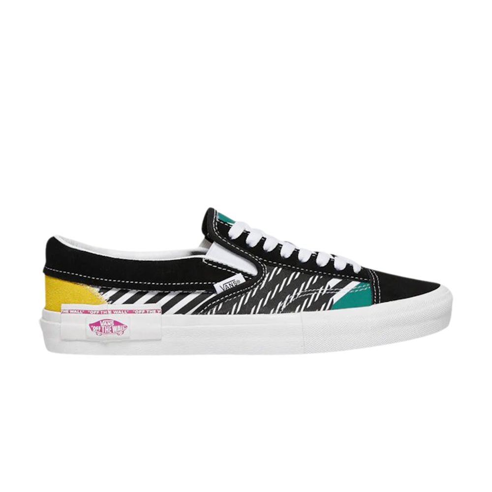 Pre-owned Vans Slip-on Cap 'juxtapoze Pack' In Black