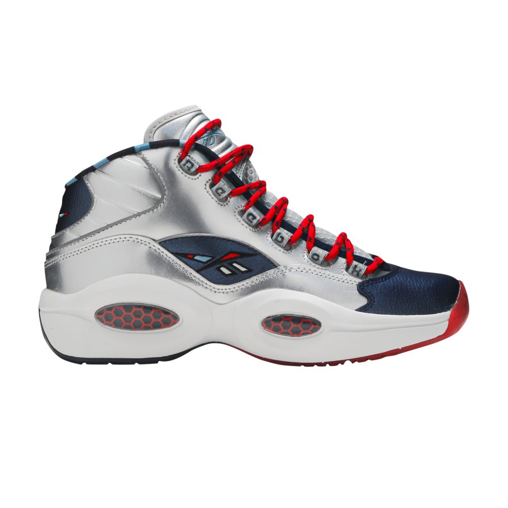 Reebok James Harden x Question Mid 'Cross Over' | Silver | Men's Size 11