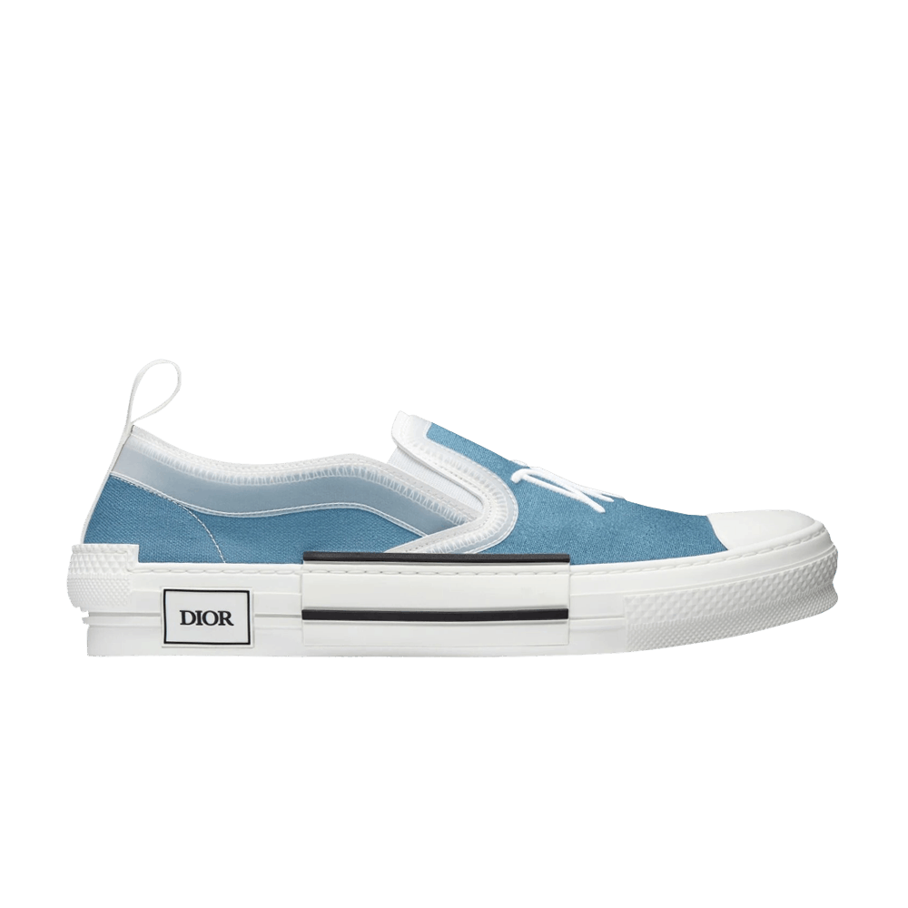 dior x stussy slip on