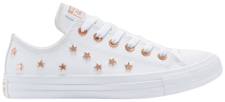 Converse rose gold studs top