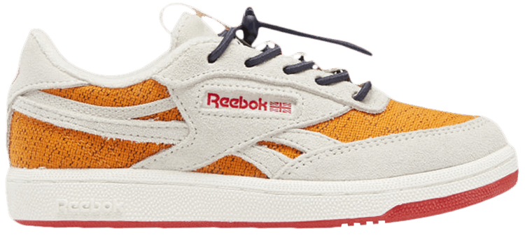The Animals Observatory x Reebok Club C Revenge J White Bright Orange