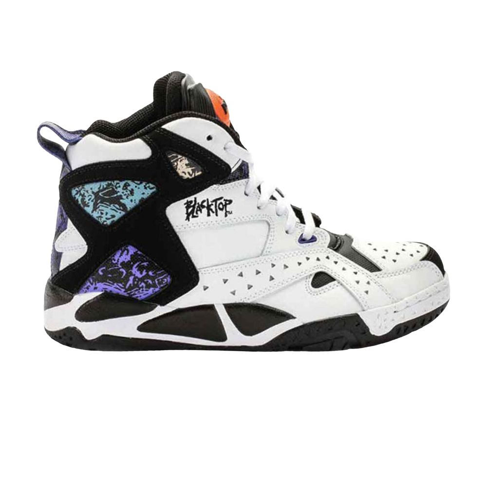 Pre-owned Reebok Blacktop Battleground J 'white' | Kid's Size 4
