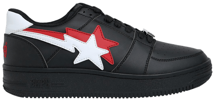 Buy Bapesta Low Double Black 1E80191004 BLK GOAT