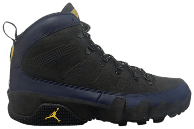 Buy Air Jordan 9 Retro Boot Michigan Wolverines PE HO18 MNJDLS 808 861679 GOAT