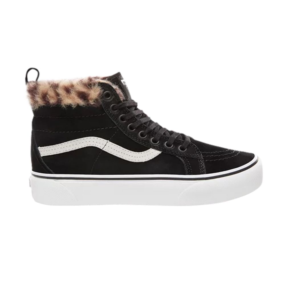 VANS SK8-HI PLATFORM MTE 'BLACK LEOPARD FUR'