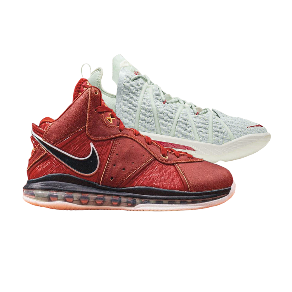 Pre-owned Nike Lebron 8/18 'beijing Pack' In Multi-color