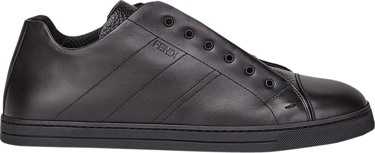 Fendi Leather Slip-On 'Black'