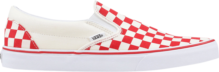 Classic Slip-On 'Checkerboard Red'