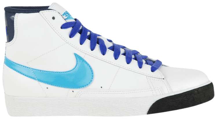 Nike Blazer Mid GS White Baltic Blue