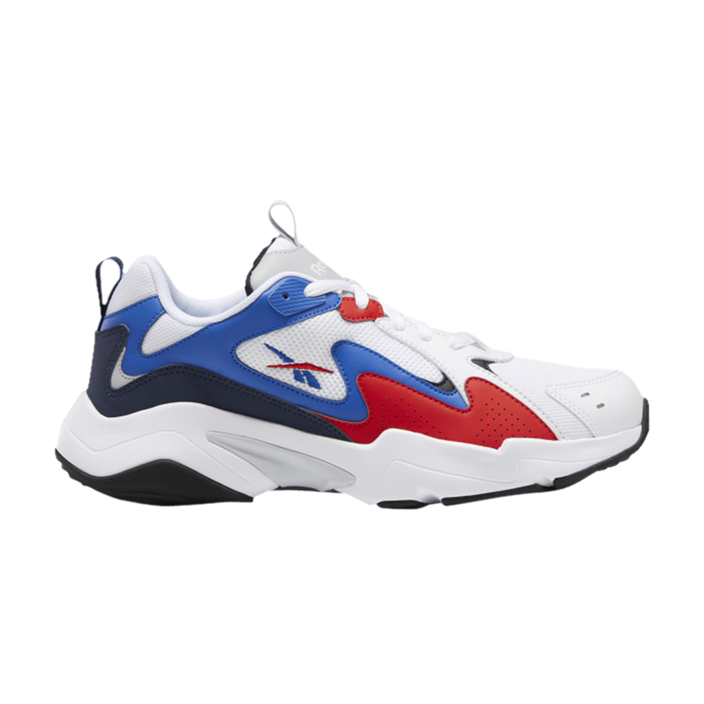 Pre-owned Reebok Royal Turbo Impulse 'primal Red Humble Blue' In White